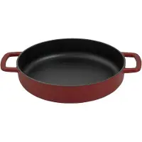 ComBekk geëmailleerde gietijzeren koekenpan Ø24 cm Bordeaux