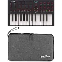 Akai Professional MPK Mini MK4 MIDI Keyboard Black with Subzero Bag