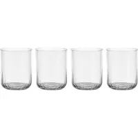 Scandi Living Pristine tumblerglas 37 cl 4-pack Helder