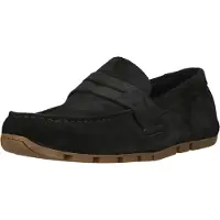 Clarks Instappers 'Corsley Bar' zwart