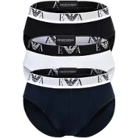 Emporio Armani Slip zwart / wit