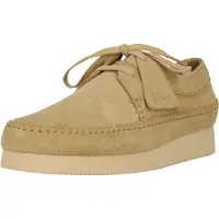 Clarks Veterschoen 'Weaver 2604' lichtbruin