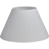 Watt & Veke Basic Wide Lampenkap 250 Mm Wit - Lampenkappen Linnen White - B25/70/01