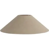 Watt & Veke Basic flat lampenkap Ø36 cm Natuurlijk
