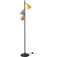 Superliving Urban Triple vloerlamp Black-Multi