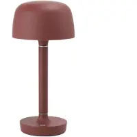 Scandi Living Halo draagbare tafellamp 25,5 cm Burgundy
