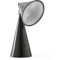 Tom Dixon Tafellamp POSE, dimbaar, zwart, Woon-/ Eetkamer, Kunststof, Design, Tafellamp