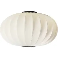 Made By Hand Knit-Wit 76 Oval wand- en plafondlamp Pearl white