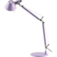 Artemide Tafellampe , Tolomeo Micro, Paars, Werkkamer / Kantoor, Metaal, Designer