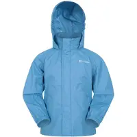 Mountain Warehouse Pakka II Waterdichte Jas voor Kinderen/Kinderen (Blauw)
