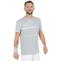 Tecnifibre Team Tech Short Sleeve T-shirt Grijs 2XL Man