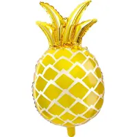 Party-Decoration Partydeco - Folieballon Ananas 48x67cm