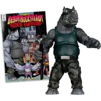 Mcfarlane Toys Toys Teenage Mutant Ninja Turtles - Actiefiguur - Rocksteady & Comic