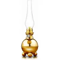 Karlskrona Lampfabrik Dragsö olielamp 38 cm Messing