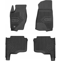 Frogum - Jeep Grand Cherokee WH/WK III 2004-2010 - Rubberen automatten No.77 - 4 stuks - TPE Materiaal - 4 cm Hoge Rand