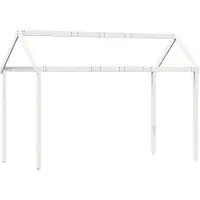 vidaXL Kinderbedhuisje 217x95,5x159 cm massief grenenhout wit