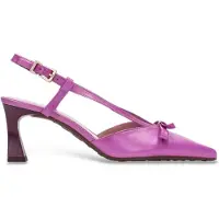 Hispanitas Dames Giorgia roze schoenen (40), Leer, 5 tot 8 cm, Gesp, Casual, Feest HV264678