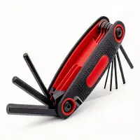 BOTC Stiftsleutelset - Inbussleutelset 8-delige - uitklapbaar model - 1,5-8mm