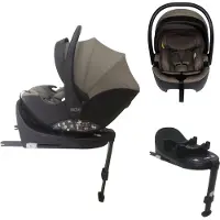 Novi Baby Autostoel Jacky Pro 360° V2 I-Size Basic Taupe & Base