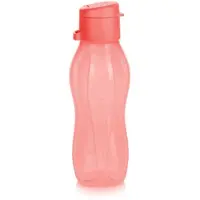 Tupperware Ecofles Plus 310 ml Zalmroze | Klein waterflesje met sportdop
