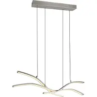 Trio Select , Hanglamp Spider nikkel mat