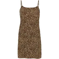 Ringella Leopard dames spaghetti nachthemd | Maat 38