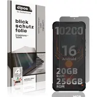 Dipos – Matte Privacy Screenprotector geschikt voor CUBOT Kingkong ACE 5 | Anti-Spy Beschermfolie