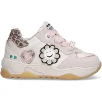 BunniesJR leren sneakers beige Meisjes Leer - maat 27
