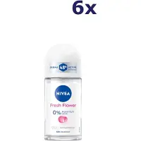 Nivea 6x deo roll-on 50ML Fresh flower
