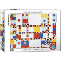 Eurographics Piet Mondrian – Victory Boogie Woogie Puzzel (1000 stukjes)