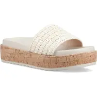 Rocket dog Faye Alti Raffia Textiel Dames Natuurlijke Sandalen
