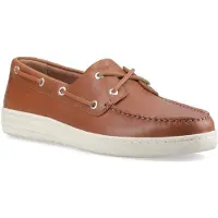 Sperry Strake 2-Oog Boten Leer Heren Open Tan Bootsschoenen