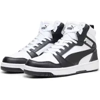Puma Sneakers hoog 'Rebound v6' zwart / wit