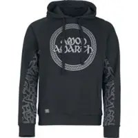 Amon Amarth Trui met capuchon - EMP Signature Collection - M tot 3XL - voor Mannen - grijs - Maat L