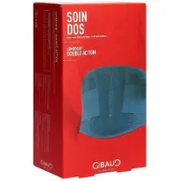 Gibaud Lombogib Double Act lendengordel 26 cm maat 3 blauw 1 St Overige
