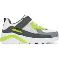 SKECHERS Sneakers 'UNO LITE' antraciet / basaltgrijs / lichtgrijs / appel
