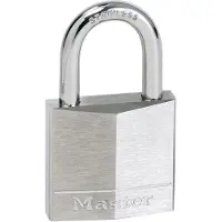 Master Lock 40mm - 23mm stainless steel shackle, 6mm diam. - double-ball bearing w - 640EURD