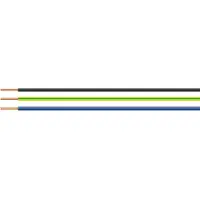 HELU 28769-100 Enkele ader H05V-U 1 x 0.75 mm² Zwart 100 m