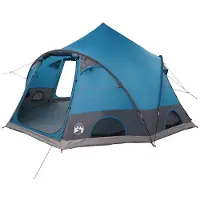 vidaXL Dome Tent 4-Persoon 4-persoons Blauw