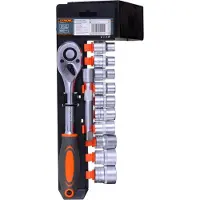 Sthor 58633 - Dopsleutelset - 12 Stuks - AS-DRIVE - 72T