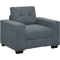 vidaXL Fauteuil 100x78x80 cm fluweel donkergrijs