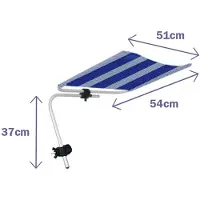 Marbueno Summer 10437 51x54x37 Cm Parasol