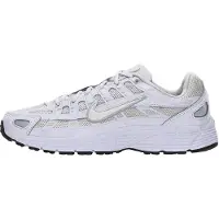 Nike Sneakers 'P-6000' zilver / platina / wit / offwhite