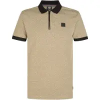 Petrol Industries Shirt lichtbruin / zwart
