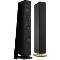 Audizio Actieve speakerset - ARCO HiFi speakers - Vloerstaande speakers met Bluetooth - 320W - Zwart