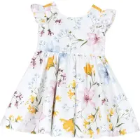 Chicco Jurk blauw / geel / rosa / wit