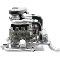 Franzis Bouwpakket Porsche 911 turbomotor TURBOMOTOR 4019631672506