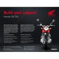Franzis Cb 750 Schaal 1:24 BUILD YOUR LEGEND