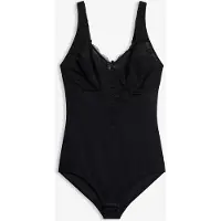 Bonprix Corrigerende body zonder beugels met kant, medium corrigerend maat 54