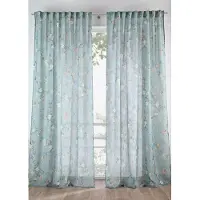 Bonprix Gordijn met bloemenprint (1 stuk) maat H/B: 225/135 cm